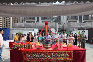 惠田開發-太順段130地號，順利舉行開工動土儀式