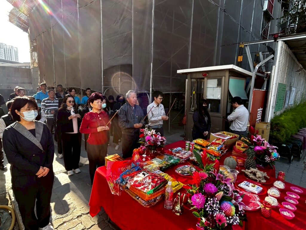 惠田-太順段164地號．上樑儀式